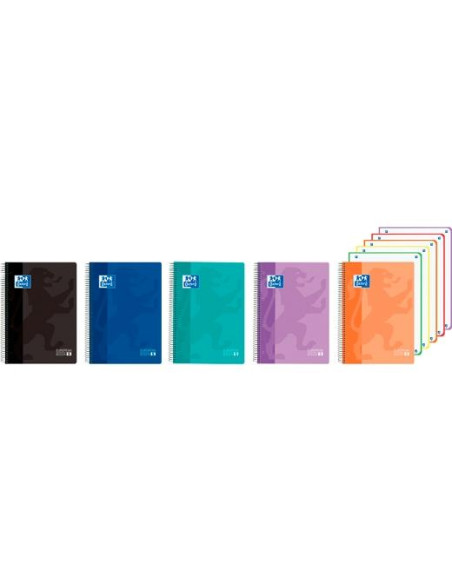 OXFORD CUADERNO EUROPEANBOOK 5 CLASSIC 120H A4 5X5 WRITE&ERASE TPLÁSTICO CSURTIDOS VIVOS