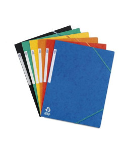 OXFORD CARPETA DE GOMAS TOP FILE CARTULINA A4 COLORES CLÁSICOS