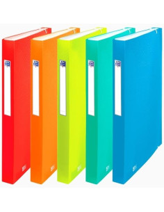OXFORD CLASIFICADOR ACORDEÓN URBAN PP 8 POSICIONES A4 COLORES SURTIDOS