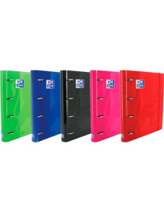 OXFORD PACK EUROPEANBINDER CLASSIC TE A4 5X5  REC 80H  SEPARADORES 5P CARTÓN CSURTIDOS