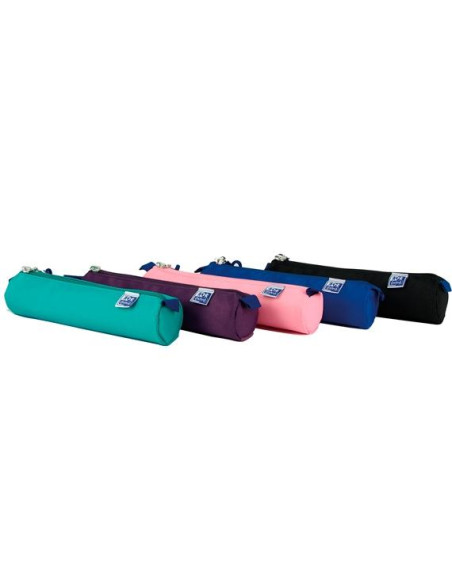 OXFORD KANGOO TEENS ESTUCHE PORTATODO REDONDO PEQUEÑO POLIÉSTER COLORES SURTIDOS