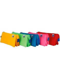 OXFORD KANGOO KIDS ESTUCHE PORTATODO TRIPLE POLIÉSTER COLORES SURTIDOS