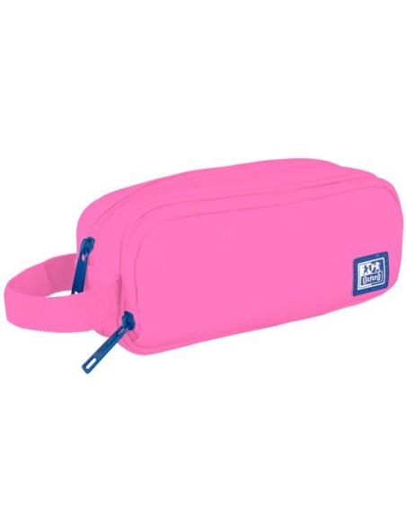 PORTATODO OXFORD B-SMART 3 COMPARTIMENTOS ROSA