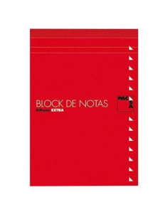 BLOC DE NOTAS PACSA TAPA 4 80h LISO