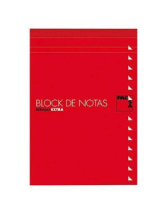 PACSA BLOC NOTAS 80H TREPADAS 16 LISO CON TAPA -10U-