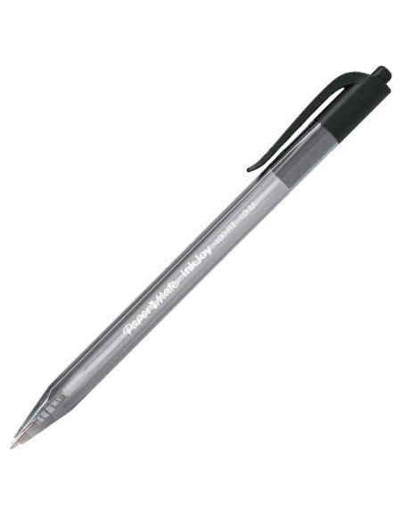 PAPER MATE INKJOY 100 BOLÍGRAFO RETRÁCTIL TRIANGULAR NEGRO -20U-