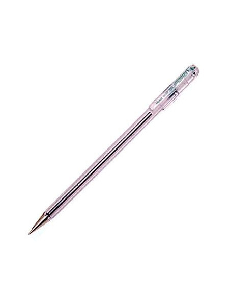 PENTEL BOLÍGRAFO SUPERB BK77 VERDE CAJA 12 UD