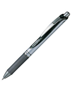 PENTEL BOLÍGRAFO ENERGEL RETRÁCTIL PUNTA 07MM NEGRO -12U-