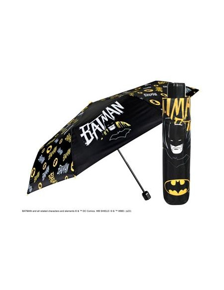 PERLETTI PARAGUAS INFANTIL 508 MAN FIBRA DE VIDRIO BATMAN
