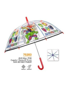 PERLETTI PARAGUAS INFANTIL 458 AUT POE FIBRA VIDRIO AVENGERS