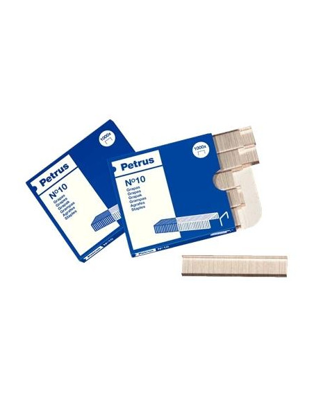 PETRUS GRAPAS N10 COBREADAS -CAJA DE 1000-