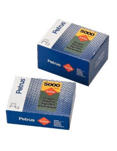 PETRUS GRAPAS 5308 COBREADAS PARA CLAVADORA -CAJA DE 5000-