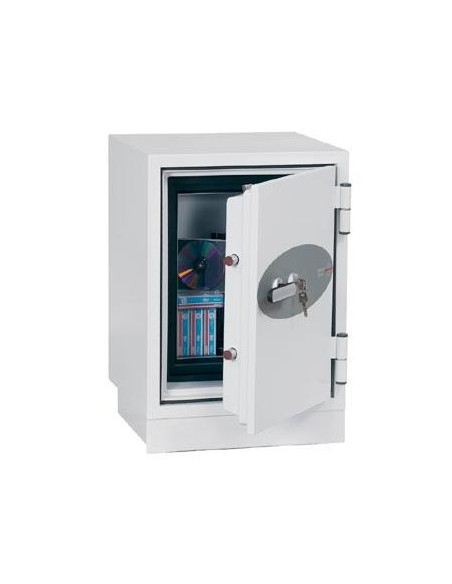 PHOENIX CAJA DE SEGURIDAD IGNIFUGA DATACARE 600X470X470MM 18L CERRADURA ELECTRÓNICA BLANCO