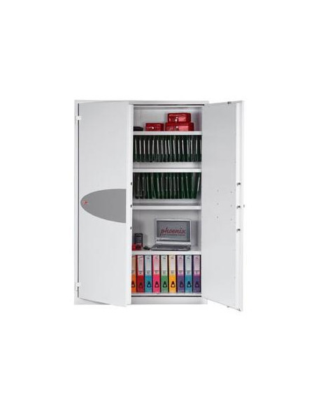 PHOENIX ARMARIO DE SEGURIDAD IGNIFUGO FIRE RANGER 1950X1250X520MM 851L CERRADURA DE LLAVE BLANCO