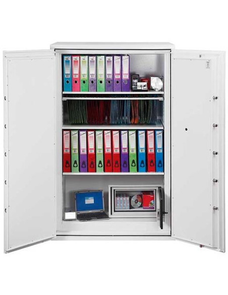 PHOENIX ARMARIO DE SEGURIDAD IGNIFUGO FIRE COMMANDER 1685X1125X650MM 626L CERRADURA ELECTRÓNICA BLANCO