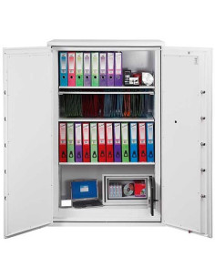 PHOENIX ARMARIO DE SEGURIDAD IGNIFUGO FIRE COMMANDER 1685X1125X650MM 626L CERRADURA DE LLAVE BLANCO