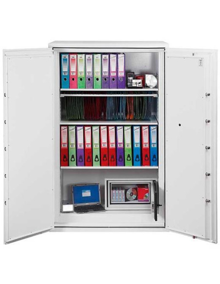 PHOENIX ARMARIO DE SEGURIDAD IGNIFUGO FIRE COMMANDER 1685X1125X650MM 626L CERRADURA DE LLAVE BLANCO