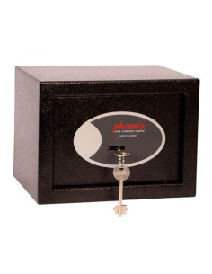 PHOENIX CAJA DE SEGURIDAD COMPACT HOME OFFICE 170X230X170MM 5L CERRADURA DE LLAVE NEGRO