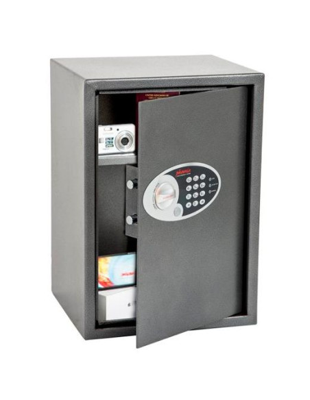 PHOENIX CAJA DE SEGURIDAD VELA HOME&OFFICE 500X350X310MM 51L CERRADURA ELECTRÓNICA GRAFITO