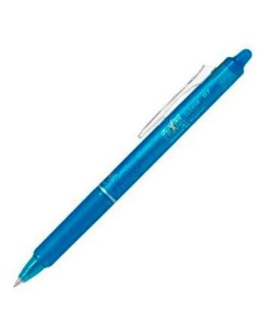 PILOT BOLÍGRAFO TINTA BORRABLE FRIXION CLICKER AZUL 07 CLARO