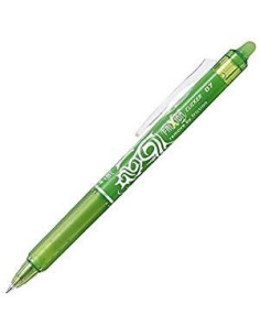 PILOT BOLÍGRAFO TINTA BORRABLE FRIXION CLICKER 07 VERDE LIMA