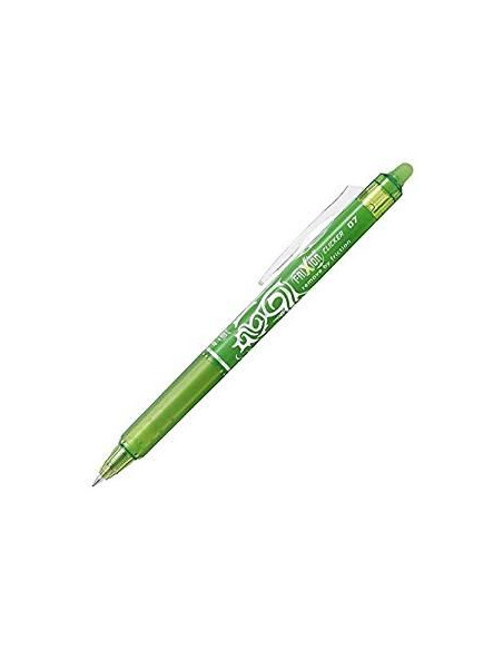 PILOT BOLÍGRAFO TINTA BORRABLE FRIXION CLICKER 07 VERDE LIMA