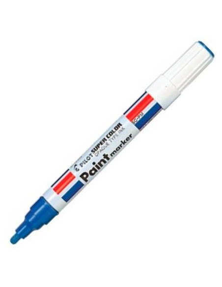 PILOT MARCADOR PERMANENTE SC-PM USO INDUSTRIAL PUNTA REDONDA 45MM AZUL