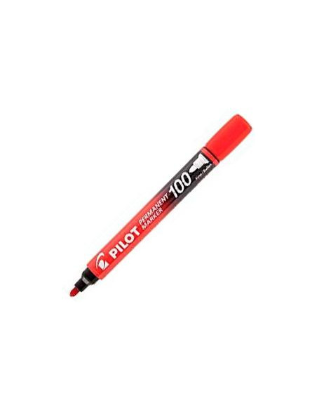 PILOT ROTULADOR PERMANENTE SCA-100 ROJO