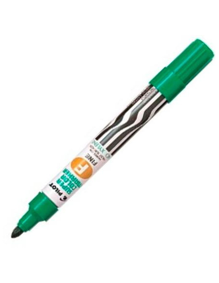 PILOT MARCADOR PERMANENTE SCA-F RECARGABLE VERDE