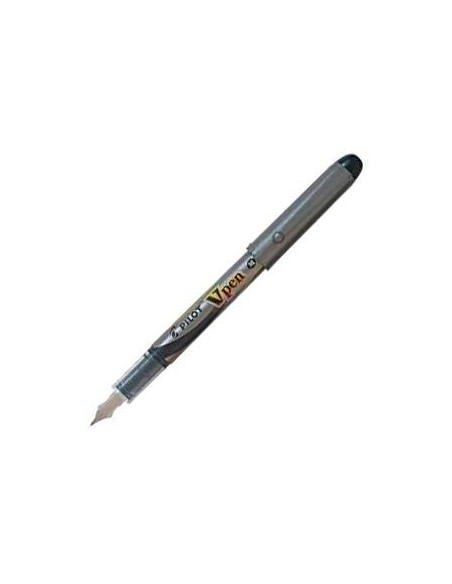 PILOT PLUMA DESECHABLE VPEN SILVER NEGRO
