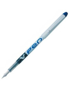 PILOT PLUMA DESECHABLE VPEN CUERPO BLANCO AZUL