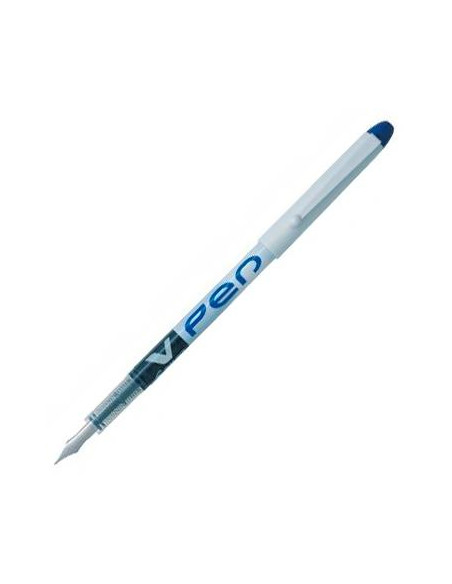 PILOT PLUMA DESECHABLE VPEN CUERPO BLANCO AZUL
