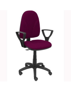 PIQUERAS Y CRESPO SILLA ALGARRA GIRATORIA CP BRAZOSF TEJIDO BALI MORADO