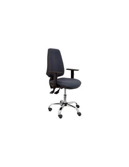 PIQUERAS Y CRESPO SILLA ELCHE S 24H CP BRAZOS REGULABLES TEJIDO BALI COLOR GRIS OSCURO