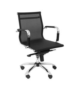 PIQUERAS Y CRESPO SILLÓN CONFIDENTE BARRAX MALLA NAILON NEGRO