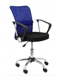 PIQUERAS Y CRESPO SILLA INFANTIL OPERATIVA CARDENETE REGULABLE BRAZOSF MALLA AZUL ASIENTO NEGRO