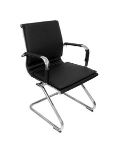 PIQUERAS Y CRESPO SILLÓN CONFIDENTE PATÍN YESTE SIMILPIEL NEGRO