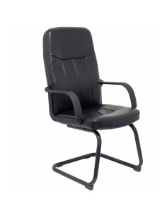 PIQUERAS Y CRESPO SILLÓN VILLA CONFIDENTE PATÍN SIMILPIEL NEGRO