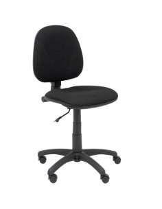 PIQUERAS Y CRESPO SILLA ALCADOZO GIRATORIA CONTACTO PERMANENTE SBRAZOS TEJIDO ARÁN NEGRO