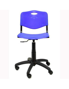 PIQUERAS Y CRESPO SILLA ROBLEDO GIRATORIA ASIENTO Y RESPALDO DE PLÁSTICO COLOR AZUL