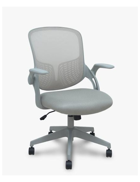 PIQUERAS Y CRESPO SILLA OPTI544 GRIS RESPALDO MALLA GRIS ASIENTO 3D GRIS