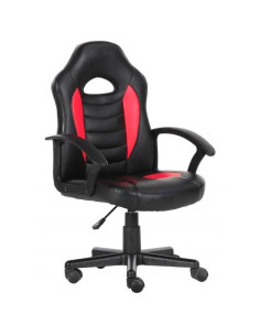 SILLA PIQUERAS Y CRESPO MOHEDAS GAMING JUVENIL BRAZOS FIJOS MECANISMO GIRATORIO REGULABLE EN ALTURA ASIENTO ENVOLVENTE TAPIZADO 