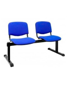 PIQUERAS Y CRESPO BANCADA ISO 2 PLAZAS TAPIZADO ARAN AZUL