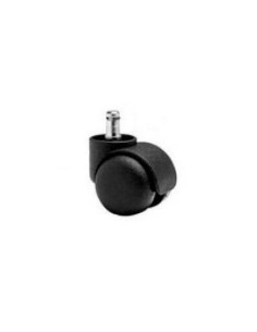 PIQUERAS Y CRESPO KIT DE 5 RUEDAS AUTOFRENANTE PARA SILLA PERNO 11MM NEGRO