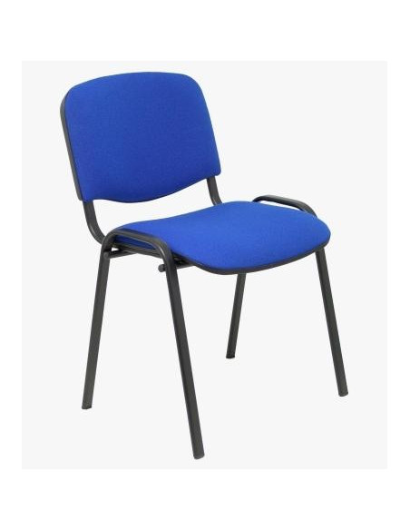 PIQUERAS Y CRESPO PACK DE 2 SILLAS FIJAS APILABLES ISO TAPIZADA BALI AZUL