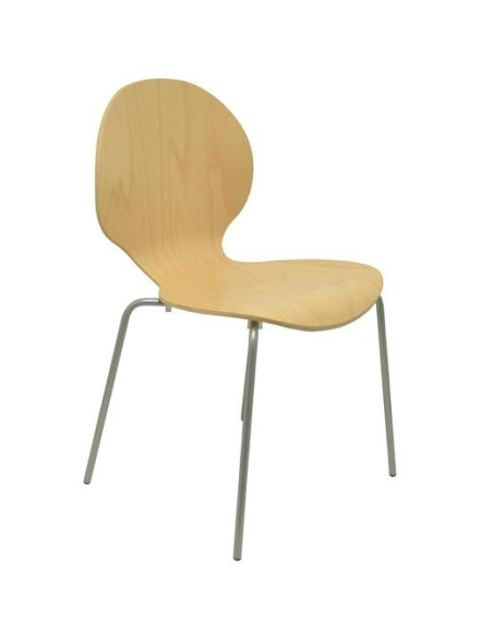 PIQUERAS Y CRESPO PACK DE 4 SILLAS CONFIDENTE PEÑAS MADERA HAYA