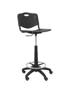 PIQUERAS Y CRESPO TABURETE ROBLEDO PVC NEGRO