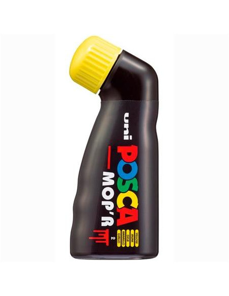 POSCA MARCADOR  MOP´R PC-22 NO PERMANENTE PUNTA REDONDEADA GOMAESPUMA 3-19 MM AMARILLO