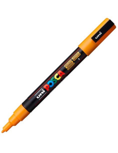 POSCA MARCADOR  PC-3M PUNTA CÓNICA 09 - 13 MM NARANJA MEDIO