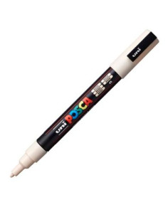 POSCA MARCADOR  PC-3M PUNTA CÓNICA 09 - 13 MM BEIGE